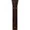Ekena Millwork Traditional Steel Bracket, Antiqued Copper 2"W x 10"D x 10"H BKTM02X10X10TRACO - alternate 5